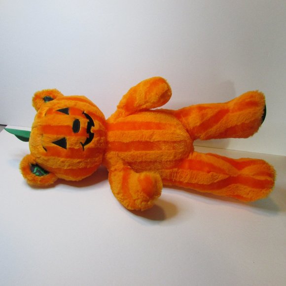 Build A Bear Jack-O-Lantern striped pumpkin Halloween BAB & Hocus Pocus DVD lot - Picture 4 of 15